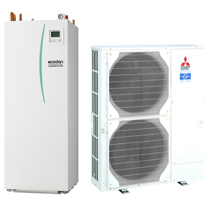 Mitsubishi Ecodan Zubadan — levegő-víz hőszivattyúk